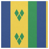 Vlag van Saint Vincent Stof (Close Up)