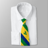 Vlag van Saint Vincent Stropdas (Gebonden)