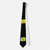 Vlag van Saint Vincent Stropdas (Voorkant)