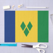 Vlag van Saint Vincent Tissuepapier (Craft)