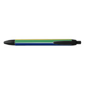 Vlag van Saint Vincent Zwarte Inkt Pen (Achterkant)