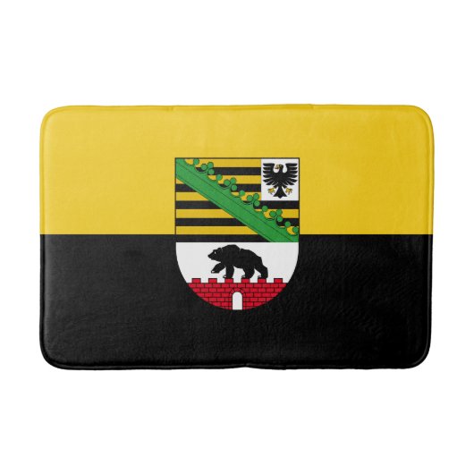 Vlag van Saksen-Anhalt Bath Mat (Voorkant)