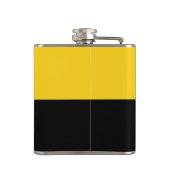 Vlag van Saksen-Anhalt Flask Heupfles (Achterkant)