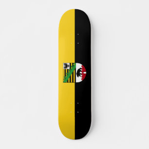 Vlag van Saksen-Anhalt Skateboard