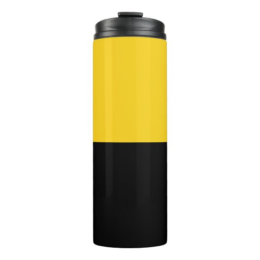 Vlag van Saksen-Anhalt Thermal Tumbler Thermosbeker (Voorkant)
