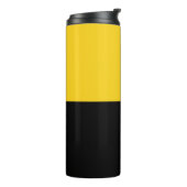 Vlag van Saksen-Anhalt Thermal Tumbler Thermosbeker (Gedraaid links)
