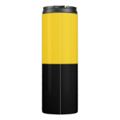 Vlag van Saksen-Anhalt Thermal Tumbler Thermosbeker (Achterkant)