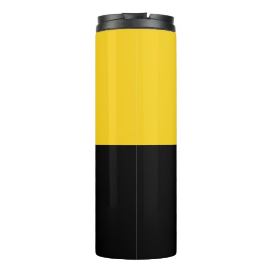 Vlag van Saksen-Anhalt Thermal Tumbler Thermosbeker (Achterkant)
