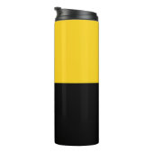 Vlag van Saksen-Anhalt Thermal Tumbler Thermosbeker (Geroteerd rechts)