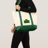 Vlag van Saksen-Canvas tas (Voorkant (product))