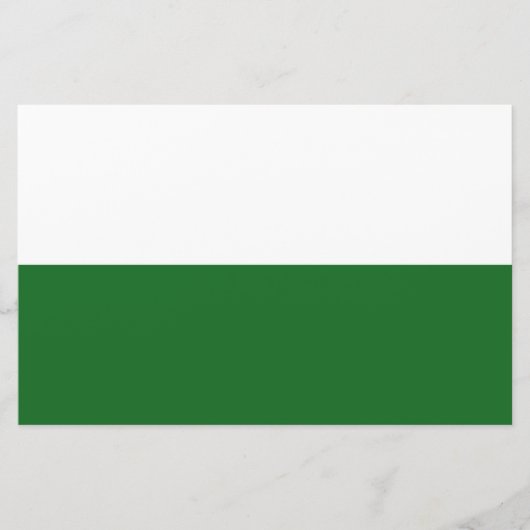 Vlag van Saksen (Duitse staat) Briefpapier (Voorkant)