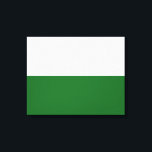 Vlag van Saksen (Duitse staat) Canvas Afdruk<br><div class="desc">Dit ontwerp is voorzien van de vlag van Saksen,  een land dat niet aan zee grenst,  Duitsland. Saksen grenst aan de Duitse deelstaten Brandenburg,  Saksen-Anhalt,  Thüringen en Beieren,  alsmede aan de landen van Polen en Tsjechië. De hoofdstad van Saksen is Dresden,  terwijl de grootste stad Leipzig is.</div>