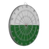 Vlag van Saksen (Duitse staat) Dartbord (Voorkant Links)