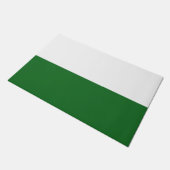 Vlag van Saksen (Duitse staat) Deurmat (Schuin)
