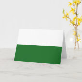 Vlag van Saksen (Duitse staat) Kaart (Gele Bloem)