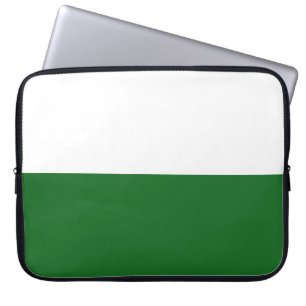 Vlag van Saksen (Duitse staat) Laptop Sleeve