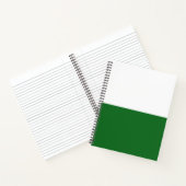 Vlag van Saksen (Duitse staat) Notitieboek (Binnen)