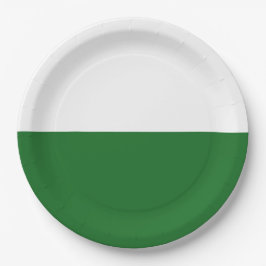 Vlag van Saksen (Duitse staat) Papieren Bordje