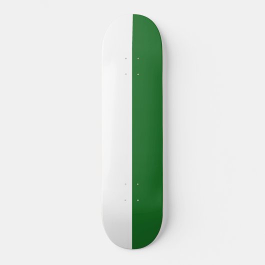 Vlag van Saksen (Duitse staat) Persoonlijk Skateboard (Voorkant)