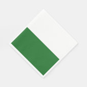 Vlag van Saksen (Duitse staat) Servet (Hoek)