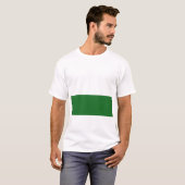 Vlag van Saksen (Duitse staat) T-shirt (Voorkant volledig)