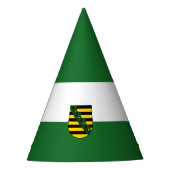 Vlag van Saksen Feesthoed Feesthoedjes (Voorkant)