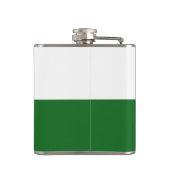 Vlag van Saksen Flask Heupfles (Achterkant)