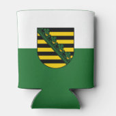 Vlag van Saksen-Koelbox Blikjeskoeler (Achterkant)
