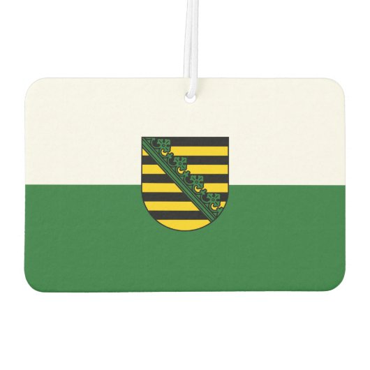 Vlag van Saksen Luchtverfrisser (Achterkant)
