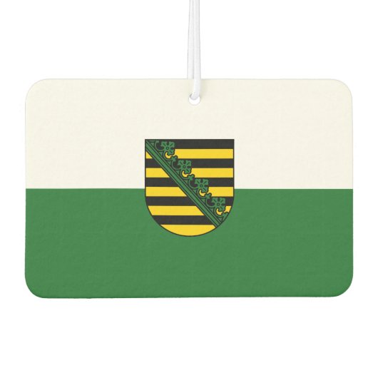 Vlag van Saksen Luchtverfrisser (Voorkant)