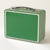 Vlag van Saksen Metal Lunch Box (Achterkant)