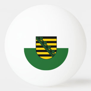 Vlag van Saksen Ping-Pong Ball