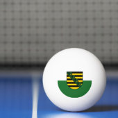 Vlag van Saksen Ping-Pong Ball (Net)
