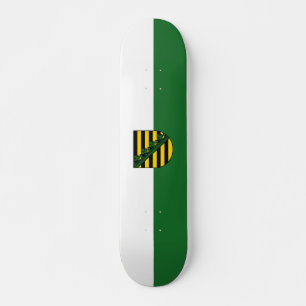Vlag van Saksen Skateboard