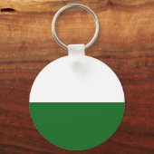 Vlag van Saksen-Sleutelhanger Sleutelhanger (Voorkant)