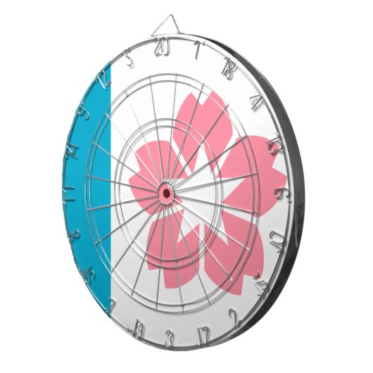 Vlag van Salem, Oregon Dartbord (Voorkant Rechts)