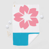 Vlag van Salem, Oregon Golfhanddoek (Insitu)