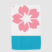 Vlag van Salem, Oregon Golfhanddoek (Voorkant)