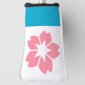 Vlag van Salem, Oregon Golfheadcover (Draai 90)
