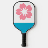 Vlag van Salem, Oregon Pickleball Paddle (Achterkant)