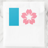 Vlag van Salem, Oregon Rechthoekige Sticker (Tas)