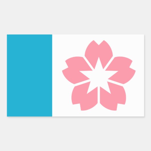 Vlag van Salem, Oregon Rechthoekige Sticker (Voorkant)