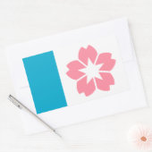 Vlag van Salem, Oregon Rechthoekige Sticker (Envelop)