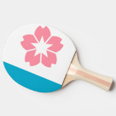 Vlag van Salem, Oregon Tafeltennisbatje (Zijkant)