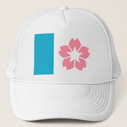 Vlag van Salem, Oregon Trucker Pet (Voorkant)