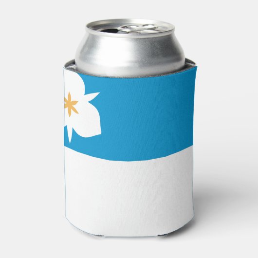 Vlag van Salt Lake City, Utah Blikjeskoeler (Blikje Voorkant)