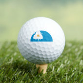 Vlag van Salt Lake City, Utah Golfballen (Insitu Shirt)