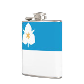 Vlag van Salt Lake City, Utah Heupfles (Links)