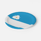 Vlag van Salt Lake City, Utah Papieren Bordje (Gekanteld)