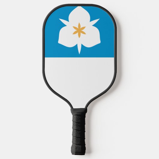 Vlag van Salt Lake City, Utah Pickleball Paddle (Achterkant)